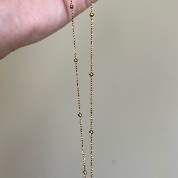 Abbott Lyon Gold Initial Necklace “D” - Picture 3 of 3